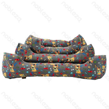Square bed three-piece set S:48*58CM M：57*72CM L:65*83CM pattern assorted