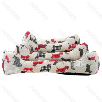 Square bed three-piece set S:48*58CM M：57*72CM L:65*83CM pattern assorted