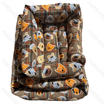 Square bed three-piece set S:48*58CM M：57*72CM L:65*83CM pattern assorted