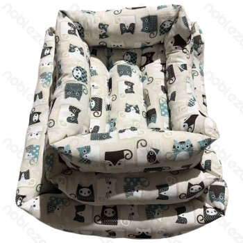 Square bed three-piece set S:48*58CM M：57*72CM L:65*83CM pattern assorted