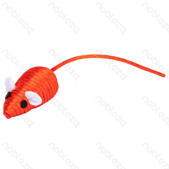 Cat toys Toy mouse L5CM Green&Red Red&White 2 colors mixed 4pcs