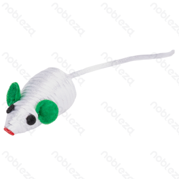 Cat toys Toy mouse L5CM Green&Red Red&White 2 colors mixed 4pcs