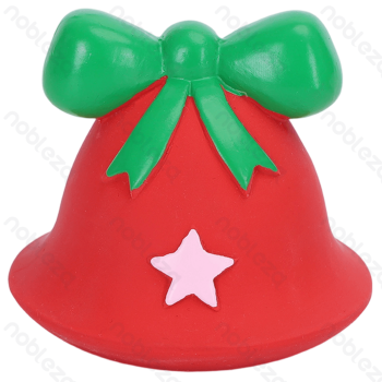 Squeaky rubber toy Hat L7*W8.7*H7CM&L7*W7.5*H7 Yellow&Green Red&Green