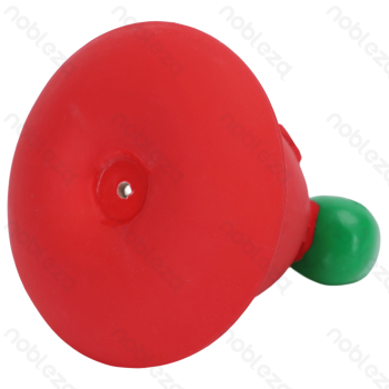 Squeaky rubber toy Hat L7*W8.7*H7CM&L7*W7.5*H7 Yellow&Green Red&Green