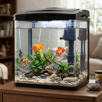 Fish tank 8L L23*W15.5*H25cm Black