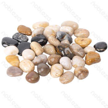 Professional fish tank stone Polished multicolored gravel 20-30mm 400G