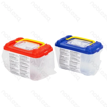 Handy breeding box L18*W11.5*H13CM Blue Red