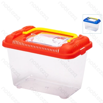 Handy breeding box L18*W11.5*H13CM Blue Red