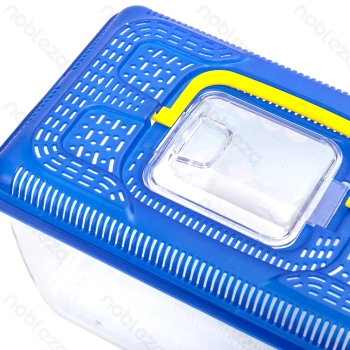 Handy breeding box L25.5*W16.5*H16CM Blue Red