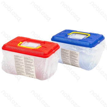 Handy breeding box L25.5*W16.5*H16CM Blue Red