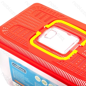 Handy breeding box L32.5*W21*H20CM Blue Red