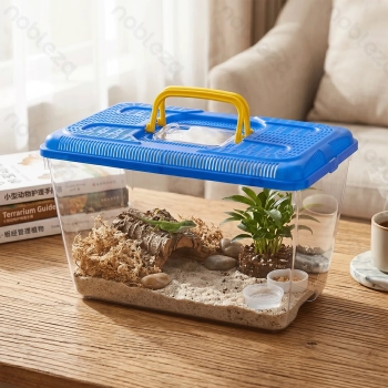 Handy breeding box L32.5*W21*H20CM Blue Red
