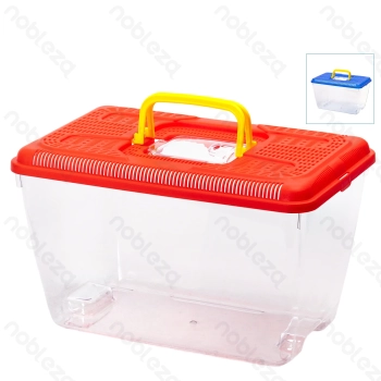 Handy breeding box L32.5*W21*H20CM Blue Red