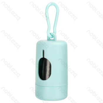 Waste bag dispenser L9*W4.3cm Pink&Blue&Green With 1 roll of waste bags