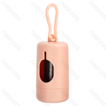 Waste bag dispenser L9*W4.3cm Pink&Blue&Green With 1 roll of waste bags