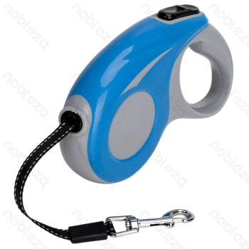 Flowing light automatic retractable leash 5m Webbing L500W1.0cm Product L18*W10.7*H3.5cm Black Blue Green