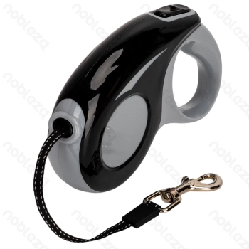 Flowing light automatic retractable leash 5m Webbing L500W1.0cm Product L18*W10.7*H3.5cm Black Blue Green
