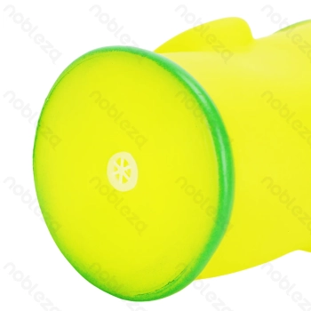 Squeaky rubber toy Totem mpnster L6*W5.5*H10.8CM Green&Yellow