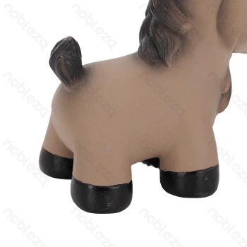 Squeaky rubber toy Donkey L12*W5.7*H12CM & L12*W6.2*H14.2CM Grey Brown