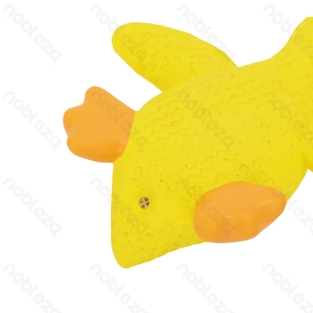 Nobleza Squeaky rubber toy Duck L18*W12.8*H5CM Yellow Green Pink