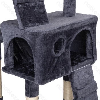 Cat tree L58*W72*H170cm Dark grey