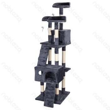 Cat tree L58*W72*H170cm Dark grey