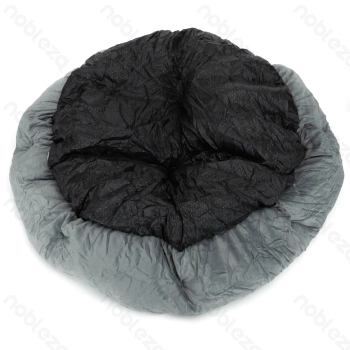 Pet bed Single item PV plush Round D70*H18cm Grey