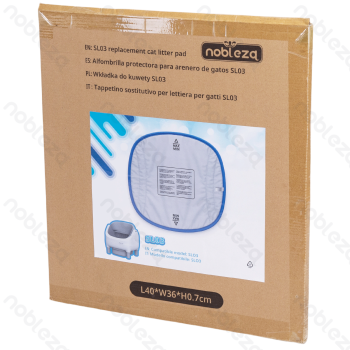 Smart cat litter box SL03 accessory/Three-proof mat/L40*W36*H0.7cm/Grey