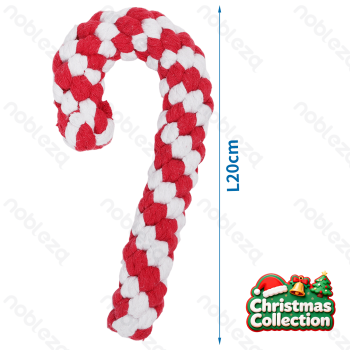 Rope toy Cane L20CM Red&White