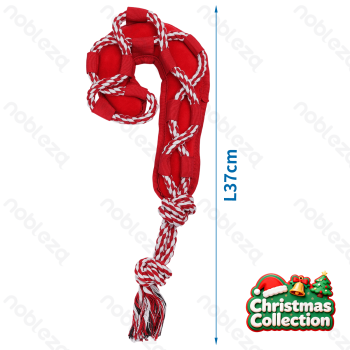Rope toy Cane L37CM Red&White