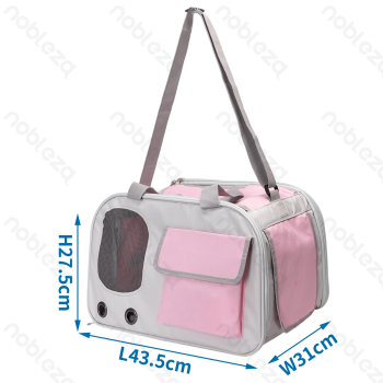 Torba w kształcie głośnika 43,5x31x27,5 cm różowa