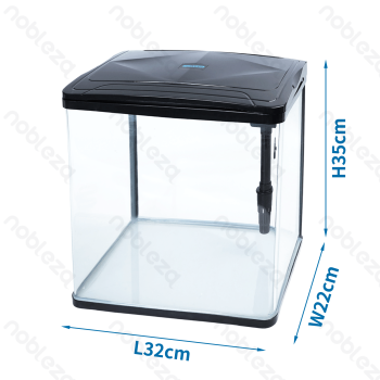 Fish tank 20L L32*W22*H35cm Black