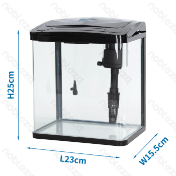 Fish tank 8L L23*W15.5*H25cm Black