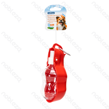 Butelka do picia 280 ml czerwona 7,5x7x18 cm