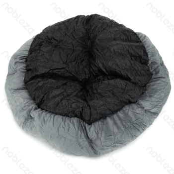 Pet bed Single item PV plush Round D70*H18cm Grey