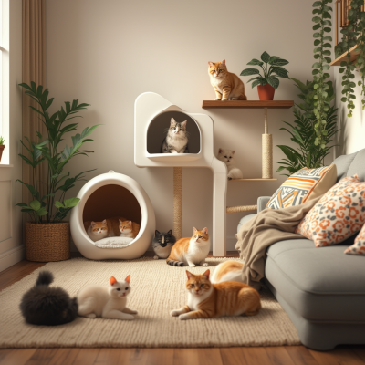 Jak Urządzić Domek Kota w Małym Mieszkaniu