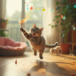 Wędki i zabawki z kocimiętką