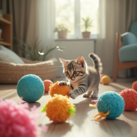 Zabawki pluszowe i piłeczki