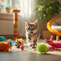 Zabawki dla kotów