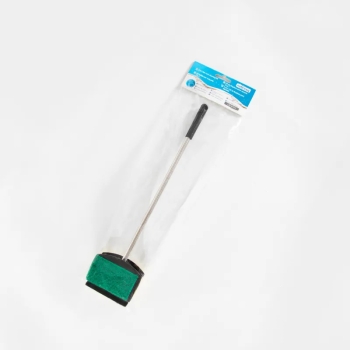 Szczotka S 36x7cm do akwarium dwustronna ze skrobakiem do glonów