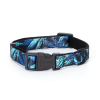 Obroża dla psa z poliestru z kolorowym nadrukiem rozmiar S 25-40cm