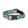 Obroża dla psa z poliestru z kolorowym nadrukiem rozmiar S 25-40cm
