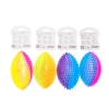 Świecąca wielokolorowa piłka LED rugby z kolcami