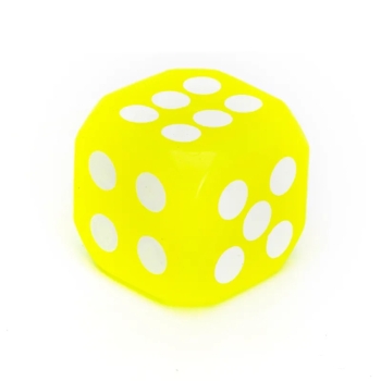 Zabawka dla psów. Świecąca kostka LED. Cztery kolory.