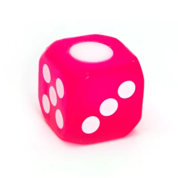 Zabawka dla psów. Świecąca kostka LED. Cztery kolory.