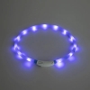 Świecąca Obroża silikonowa LED z 3 trybami świecenia 71,6cm dowolnie skracalna
