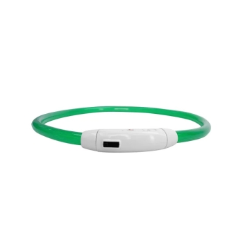 Świecąca Obroża LED z PVC z 3 trybami świecenia dowolnie skracalna 70.8cm