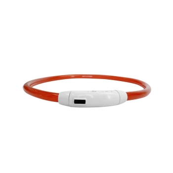 Świecąca Obroża LED z PVC z 3 trybami świecenia dowolnie skracalna 70.8cm