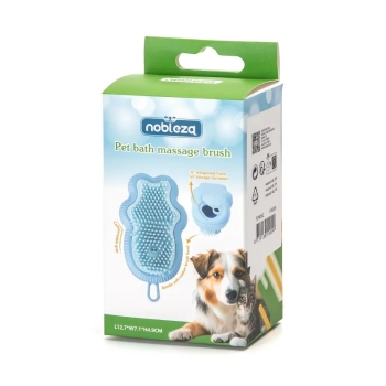 Szczotka do masażu podczas kąpieli dla zwierząt