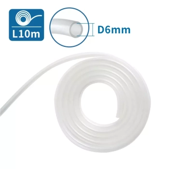 Silikonowy przewód powietrza do akwarium fi 6 10m